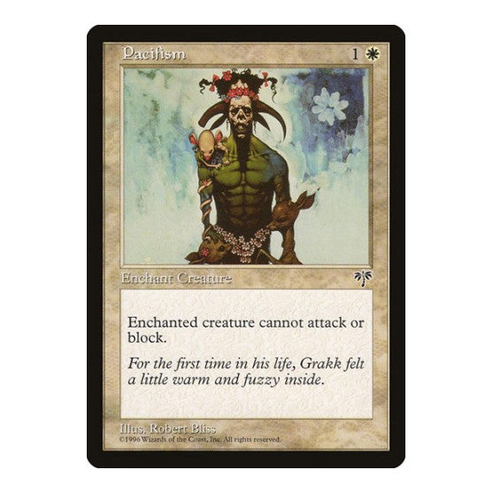 Pacifism (MIR) #32 Common Mirage Magic: The Gathering: 1996
