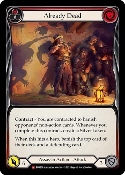 Already Dead (EVO) #EVO236 Majestic (Lightly Played) Bright Lights Flesh and Blood TCG: 2023