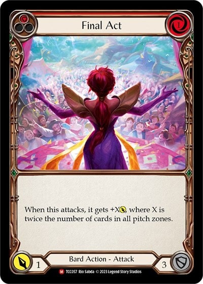 Final Act (TCC) #TCC057 Majestic (Lightly Played) Round the Table: TCCxLSS Flesh and Blood TCG: 2023