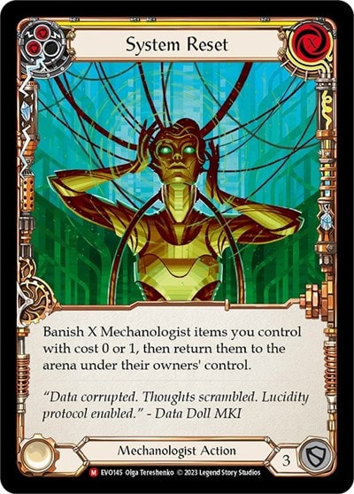 System Reset (EVO) #EVO145 Majestic (Lightly Played) Bright Lights Flesh and Blood TCG: 2023