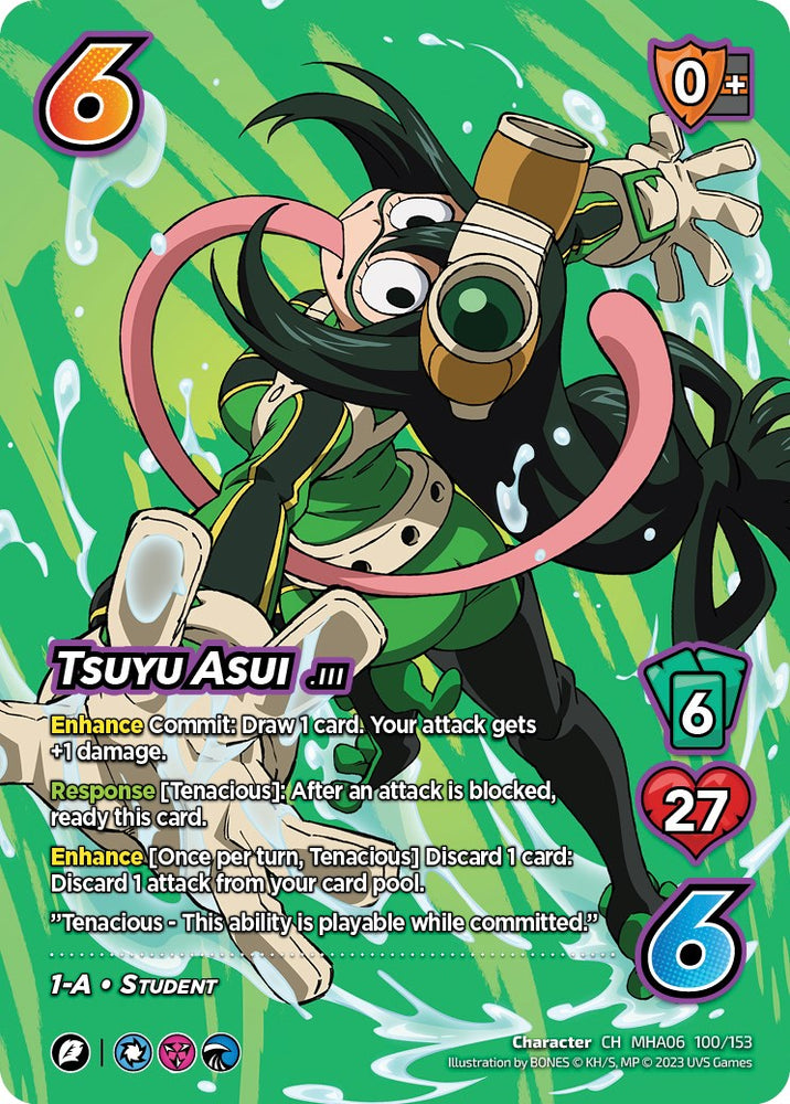 Tsuyu Asui (100/153) [Jet Burn]