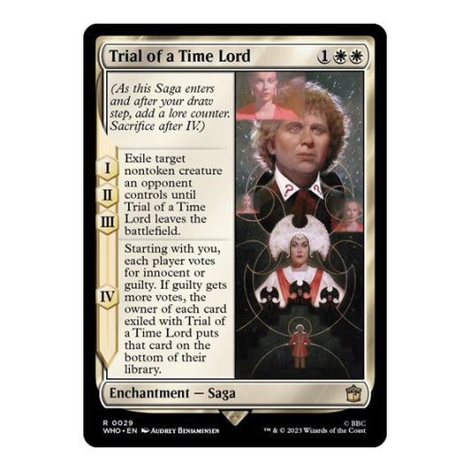 Trial of a Time Lord (WHO) #29 Rare (Lightly Played) Universes Beyond: Doctor Who Magic: The Gathering: 2023