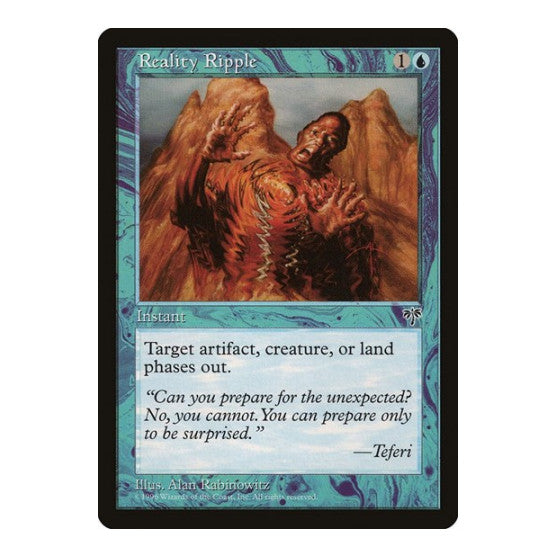 Reality Ripple (MIR) #87 Common (Lightly Played) Mirage Magic: The Gathering: 1996
