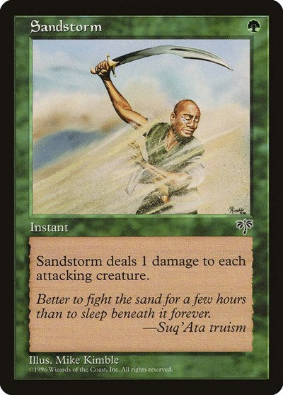 Sandstorm (MIR) #239 Common Mirage Magic: The Gathering: 1996