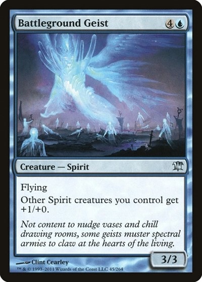 Battleground Geist (ISD) #45 Uncommon (Lightly Played) Innistrad Magic: The Gathering: 2011