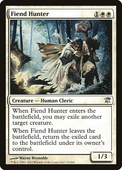 Fiend Hunter (ISD) #15 Uncommon (Lightly Played) Innistrad Magic: 2011