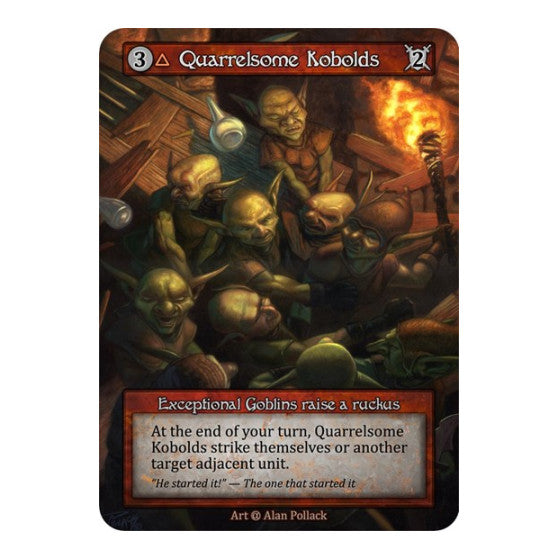 Quarrelsome Kobolds (A) Exceptional (Lightly Played) Alpha Sorcery: Contested Realm: 2023