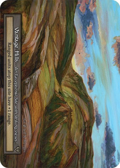 2023 Sorcery Contested Realm: Beta (B) - Vantage Hills (Exceptional) (Near Mint)