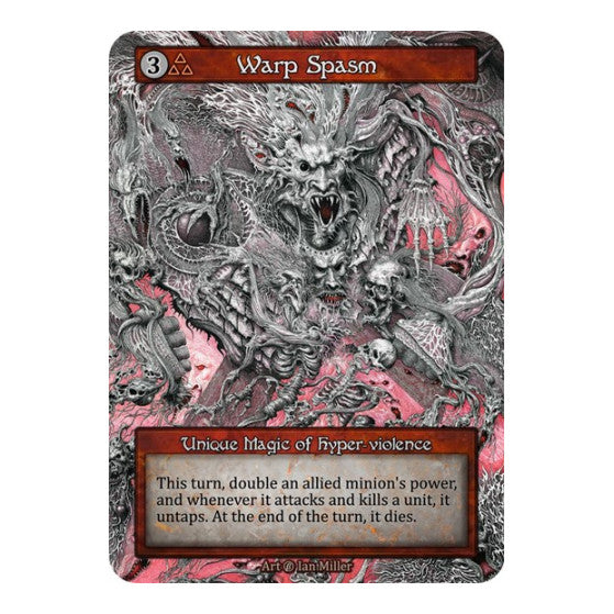 Warp Spasm (B) Unique (Lightly Played) Beta Sorcery: Contested Realm: 2023