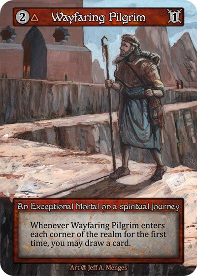 2023 Sorcery Contested Realm: Beta (B) - Wayfaring Pilgrim (Exceptional)
