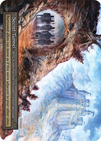 2023 Sorcery Contested Realm: Beta (B) - Secret Tunnel (Exceptional) (Near Mint)