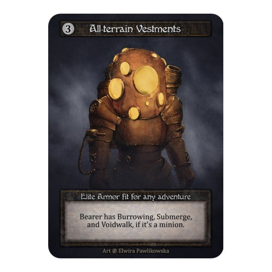 All-terrain Vestments (B) Elite (Lightly Played) Beta Sorcery: Contested Realm: 2023