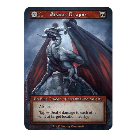 Ancient Dragon (B) Elite (Lightly Played) Beta Sorcery: Contested Realm: 2023