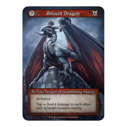Ancient Dragon (B) Elite (Lightly Played) Beta Sorcery: Contested Realm: 2023
