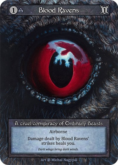 2023 Sorcery Contested Realm: Beta (B) - Blood Ravens (Ordinary) (Near Mint)