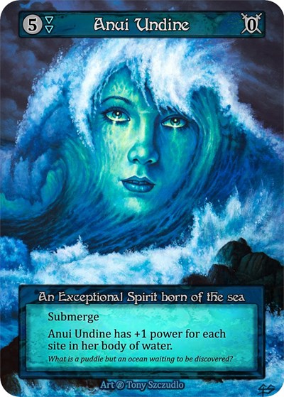 2023 Sorcery Contested Realm: Beta (B) - Anui Undine (Exceptional)