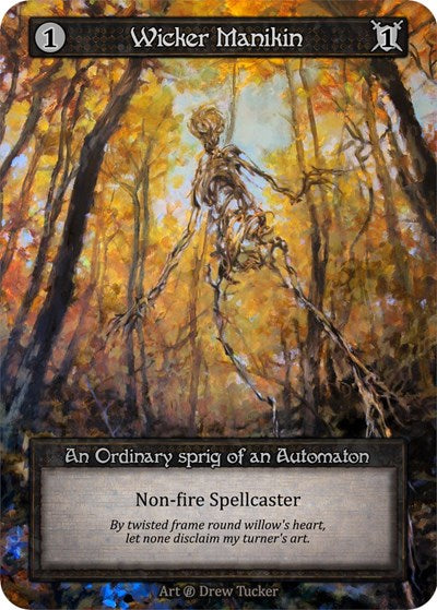 2023 Sorcery Contested Realm: Beta (B) - Wicker Manikin (Ordinary) (Near Mint)