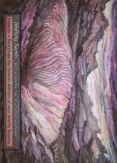 Shifting Sands (B) Exceptional (Near Mint) Beta Sorcery: Contested Realm: 2023