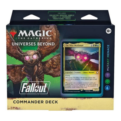 Universes Beyond: Fallout - Mutant Menace Commander Deck (PIP) (Unopened) Universes Beyond: Fallout Magic: The Gathering: 2024