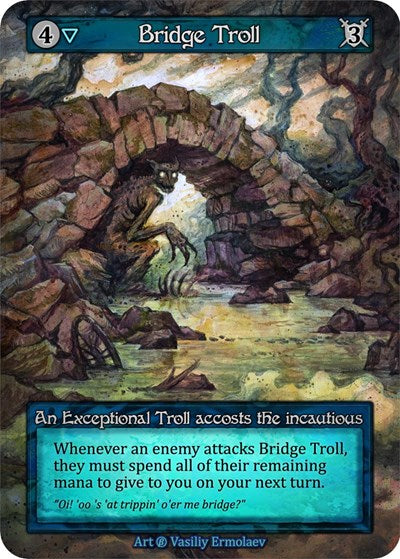 Bridge Troll (B) Exceptional Beta Sorcery: Contested Realm: 2023