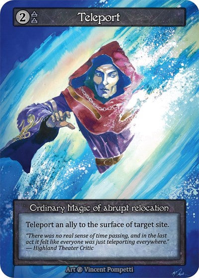 Teleport (B) Ordinary (Near Mint) Beta Sorcery: Contested Realm: 2023