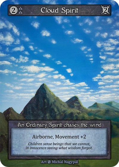 Cloud Spirit (B) Ordinary (Near Mint) Beta Sorcery: Contested Realm: 2023