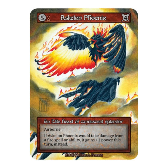 Askelon Phoenix (B) Elite (Lightly Played) Beta Sorcery: Contested Realm: 2023