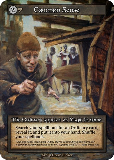 2023 Sorcery Contested Realm: Beta (B) - Common Sense (Ordinary) (Near Mint)