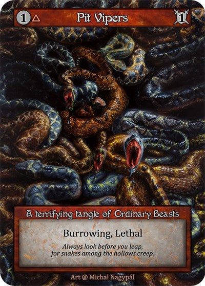 2023 Sorcery Contested Realm: Beta (B) - Pit Vipers (Ordinary) (Near Mint)