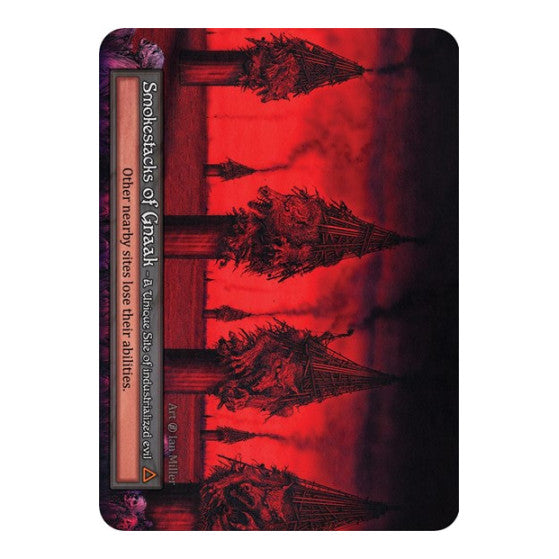 Smokestacks of Gnaak (B) Unique (Lightly Played) Beta Sorcery: Contested Realm: 2023