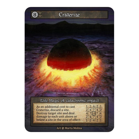 Craterize (B) Elite (Lightly Played) Beta Sorcery: Contested Realm: 2023
