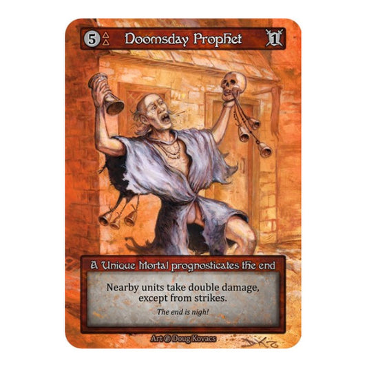 Doomsday Prophet (B) Unique (Near Mint) Beta Sorcery: Contested Realm: 2023