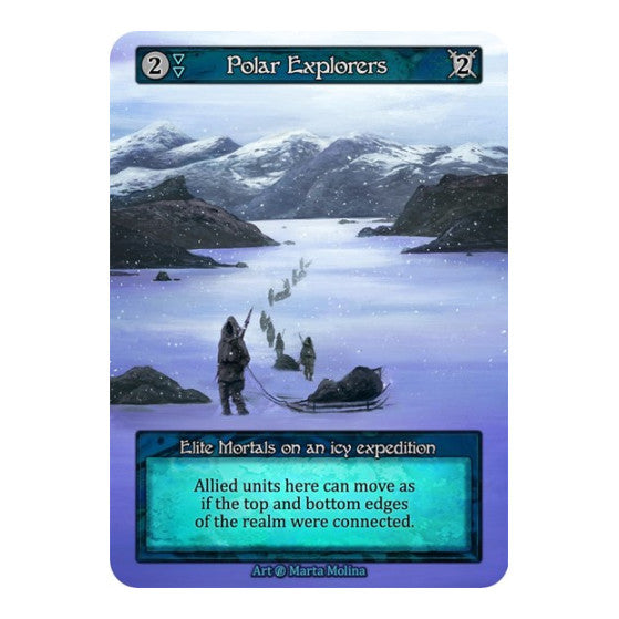 Polar Explorers (B) Elite (Lightly Played) Beta Sorcery: Contested Realm: 2023