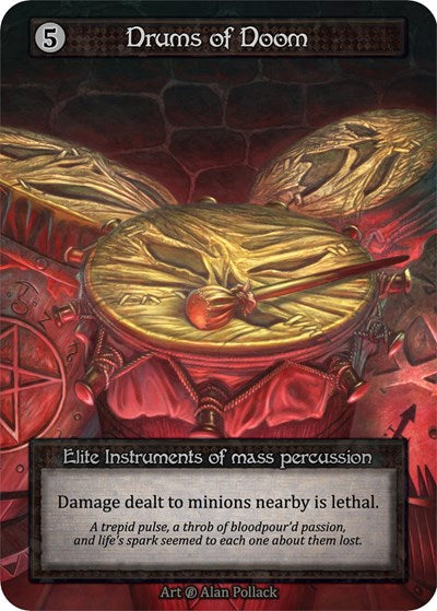 Drums of Doom (B) Elite (Near Mint) Beta Sorcery: Contested Realm: 2023