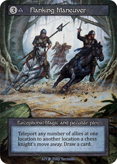 2023 Sorcery Contested Realm: Beta (B) - Flanking Maneuver (Exceptional)
