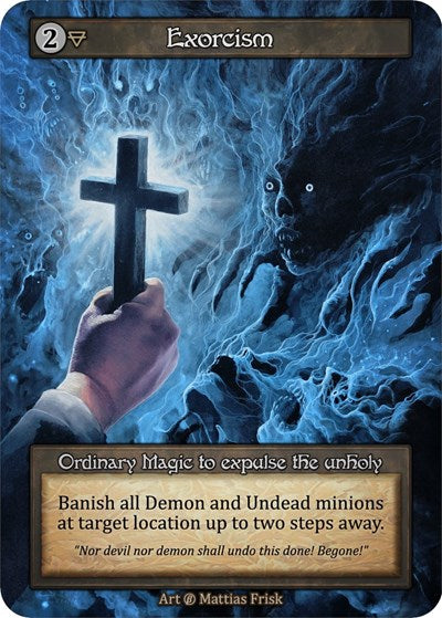 Exorcism (B) Ordinary Beta Sorcery: Contested Realm: 2023