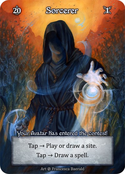2023 Sorcery Contested Realm: Beta (B) - Sorcerer (Ordinary) (Lightly Played)