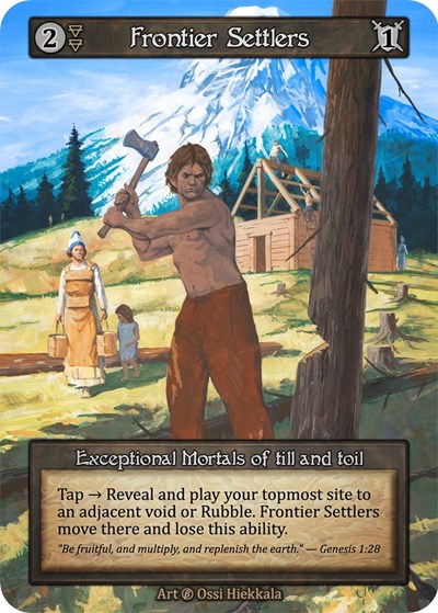 2023 Sorcery Contested Realm: Beta (B) - Frontier Settlers (Exceptional)