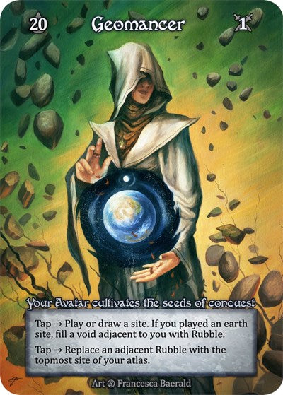 Geomancer (B) Ordinary (Lightly Played) Beta Sorcery: Contested Realm: 2023