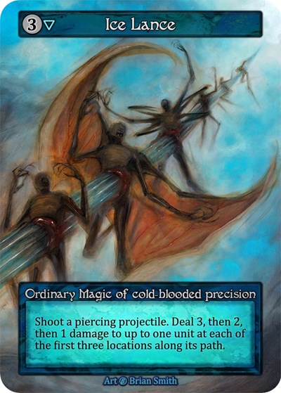 2023 Sorcery Contested Realm: Beta (B) - Ice Lance (Ordinary)