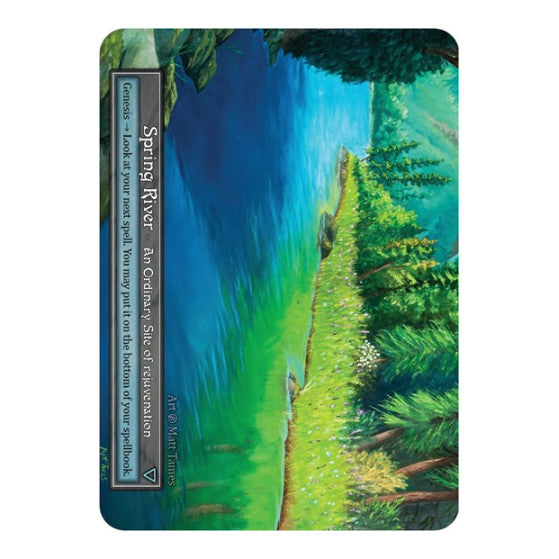 Spring River (Foil) (B) Ordinary (Foil Lightly Played) Beta Sorcery: Contested Realm: 2023