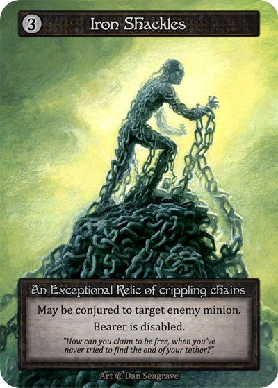2023 Sorcery Contested Realm: Beta (B) - Iron Shackles (Exceptional)