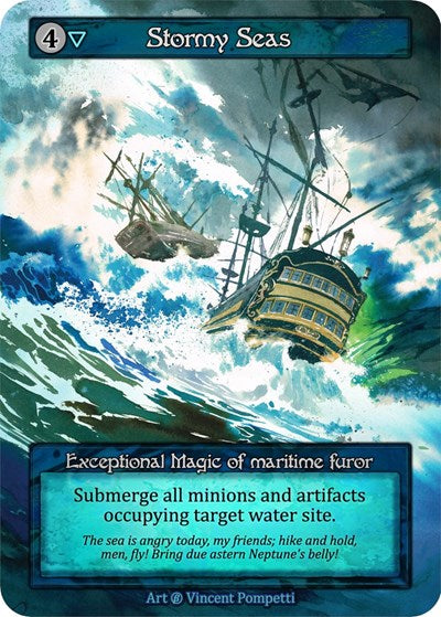 Stormy Seas (B) Exceptional Beta Sorcery Contested Realm: 2023