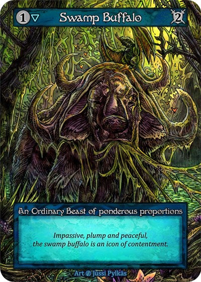 Swamp Buffalo (B) Ordinary (Near Mint) Beta Sorcery: Contested Realm: 2023