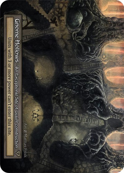 Gnome Hollows (B) Exceptional (Near Mint) Beta Sorcery: Contested Realm: 2023