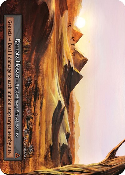 2023 Sorcery Contested Realm: Beta (B) - Remote Desert (Ordinary) (Near Mint)