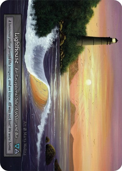 Lighthouse (B) Exceptional (Near Mint) Beta Sorcery: Contested Realm: 2023