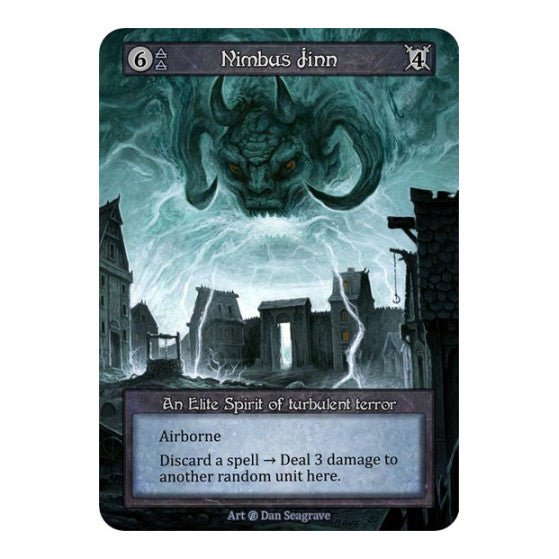 Nimbus Jinn (B) Elite (Lightly Played) Beta Sorcery: Contested Realm: 2023