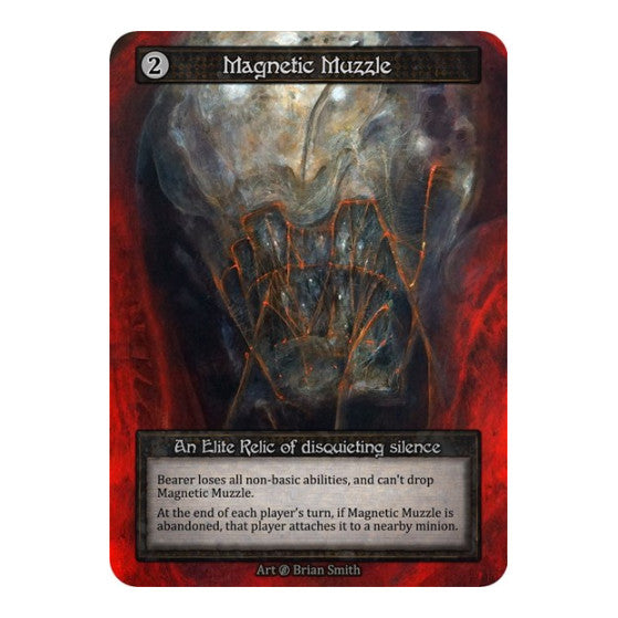 Magnetic Muzzle (B) Elite (Lightly Played) Beta Sorcery: Contested Realm: 2023