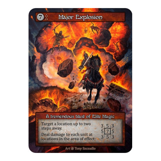 Major Explosion (B) Elite (Lightly Played) Beta Sorcery: Contested Realm: 2023